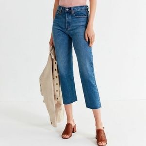 Levi's Wedgie Straight Jeans in Love Triangle
